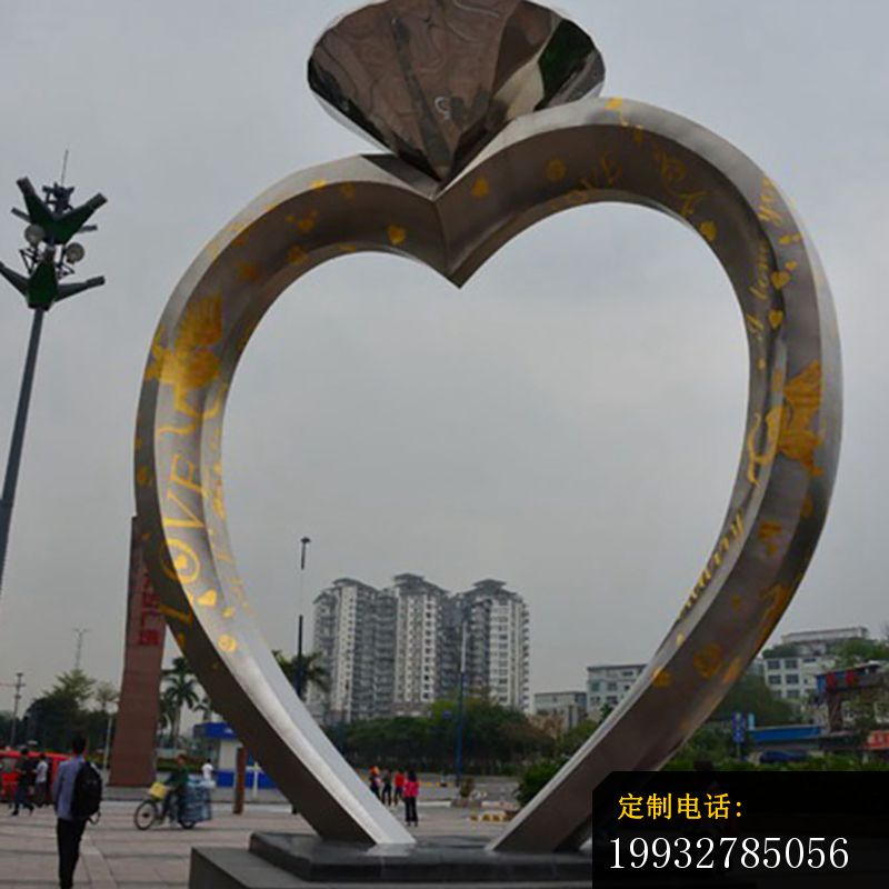 不锈钢钻戒  广场景观雕塑_800*800