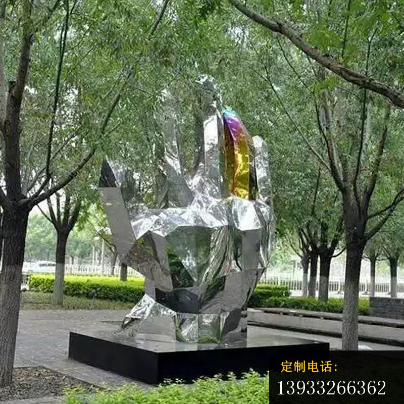不锈钢手掌景观雕塑_800*800