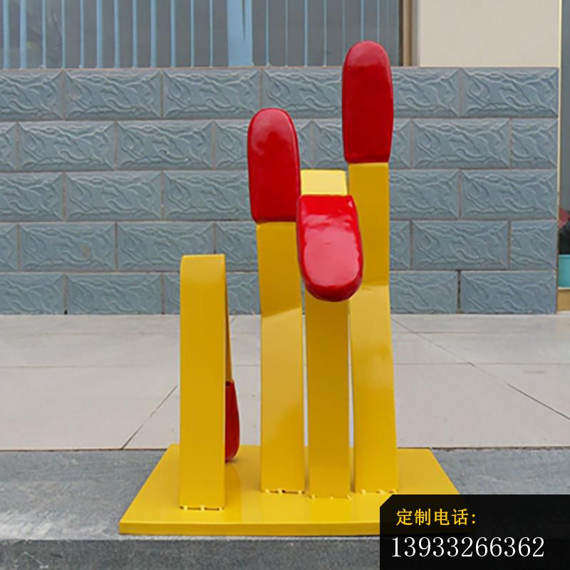 公园不锈钢手指景观摆件雕塑_800*800