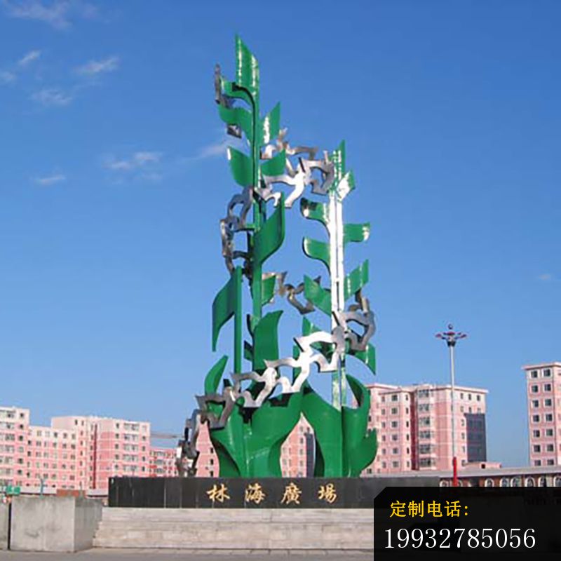 适合广场摆放不锈钢景观雕塑_800*800