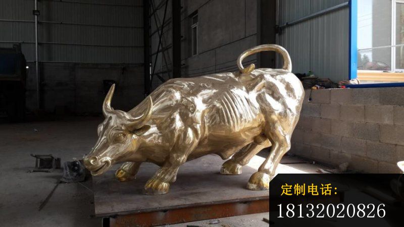 铸铜牛动物雕塑广场铜雕牛 (2)_800*450