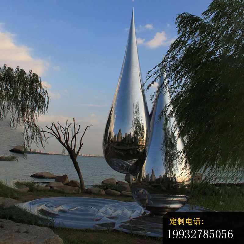 水滴雕塑，不锈钢水滴雕塑_800*800