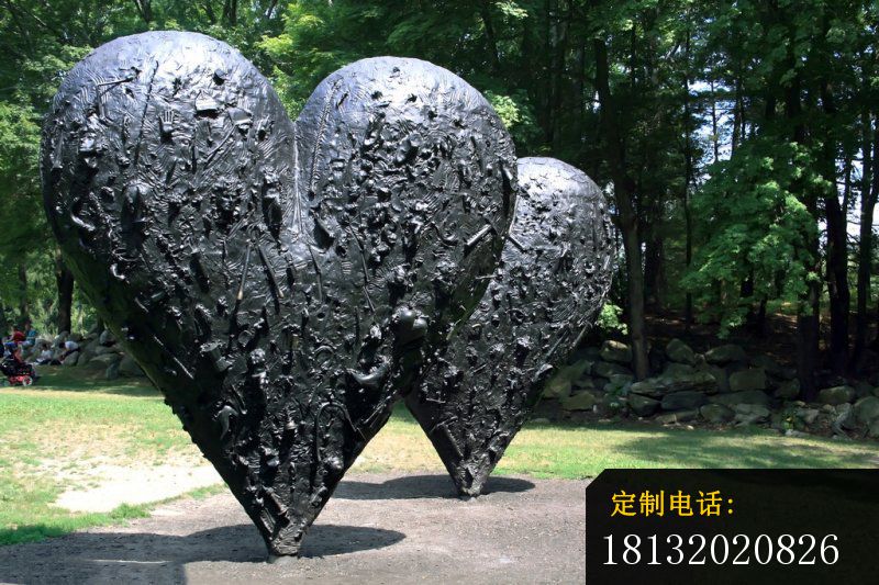 爱心铜雕，公园景观铜雕_800*533