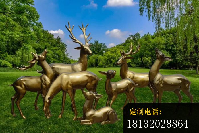 群雄逐鹿铜雕 (1)_700*466
