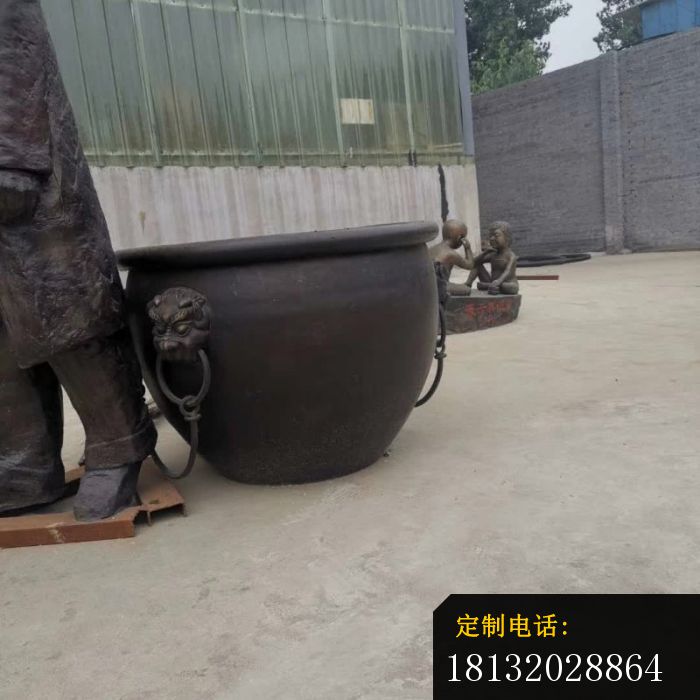 水缸铜雕塑 (2)_700*700