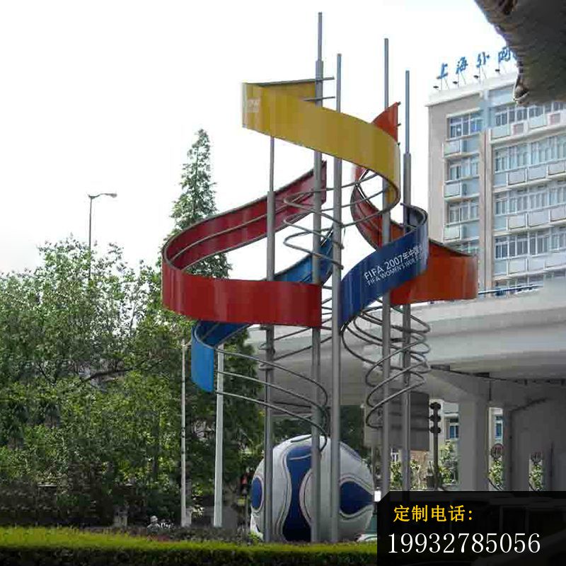 不锈钢足球雕塑，广场足球不锈钢雕塑_800*800