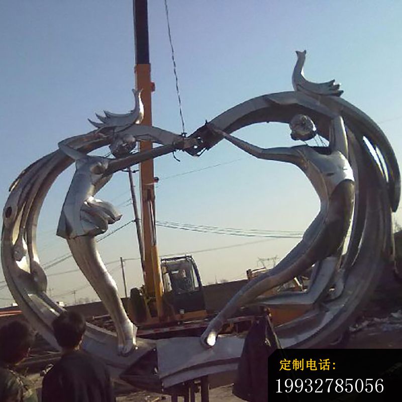 不锈钢爱情雕塑，广场不锈钢雕塑_800*800