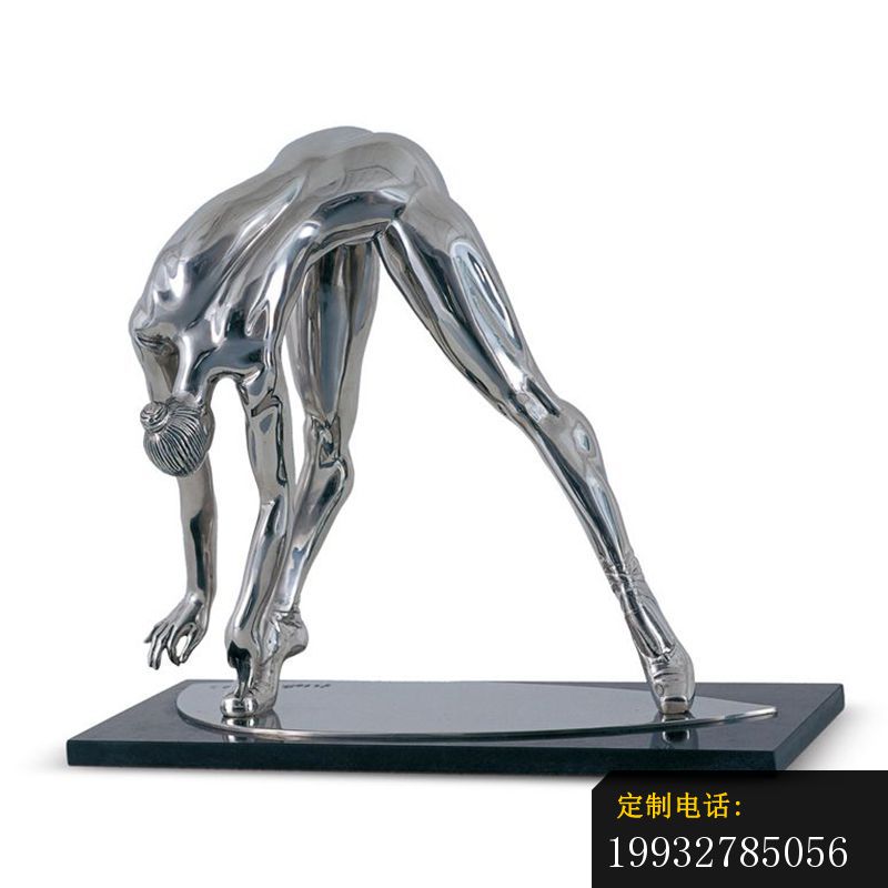 不锈钢跳舞的女孩，不锈钢人物雕塑_800*800