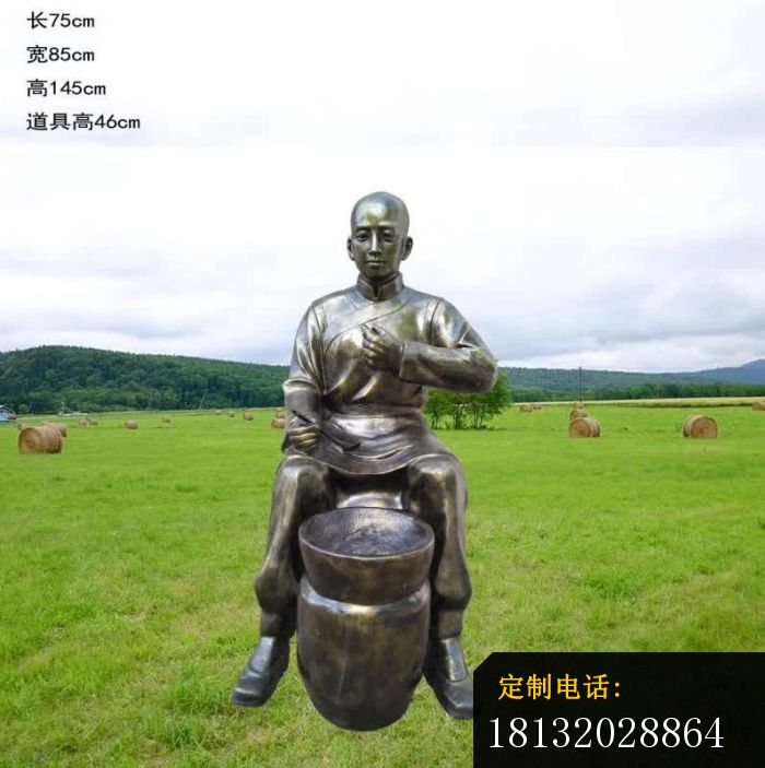 制药系列仿铜人物雕塑 (6)_700*703