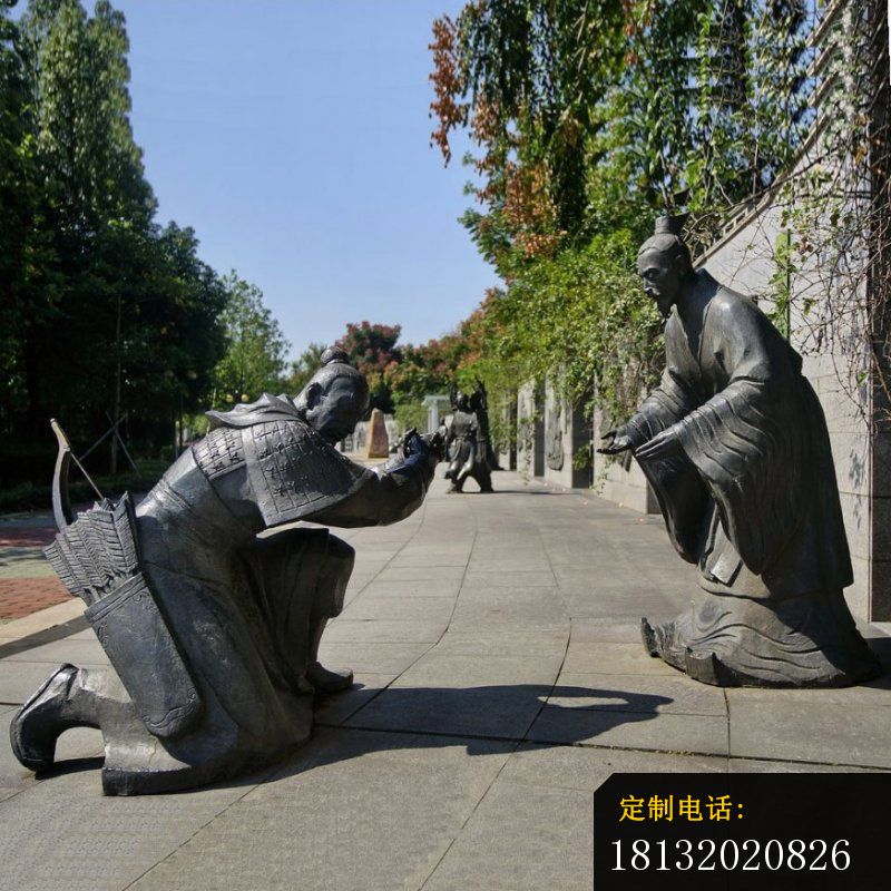 负荆请罪人物铜雕古代人物铜雕_800*800
