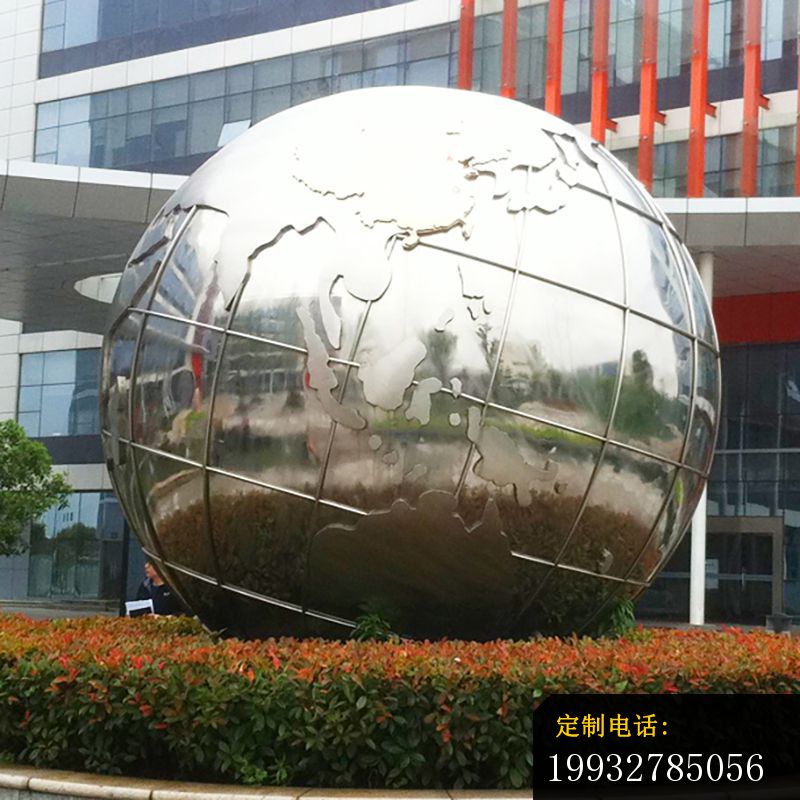 不锈钢镜面球   企业景观雕塑_800*800