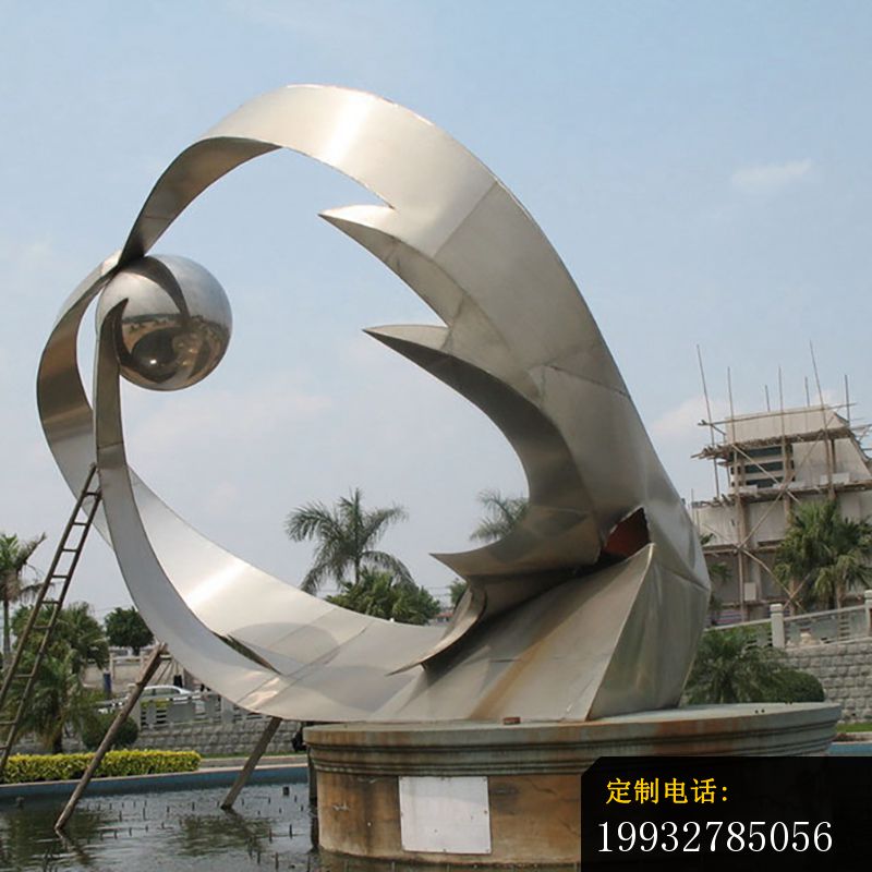 不锈钢琅琊之球  公园景观雕塑_800*800