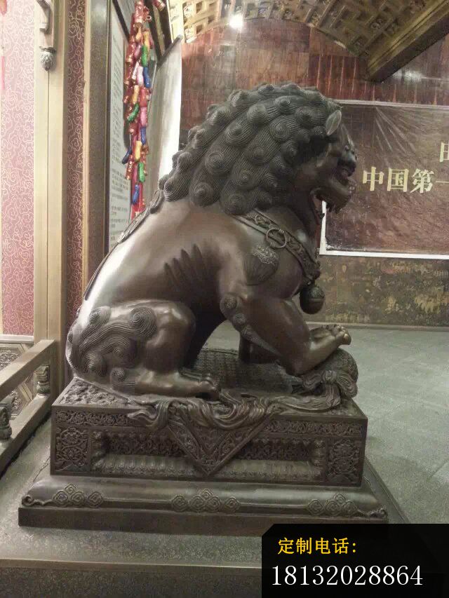 北京狮子铜雕铸铜狮子雕塑 (3)_640*853