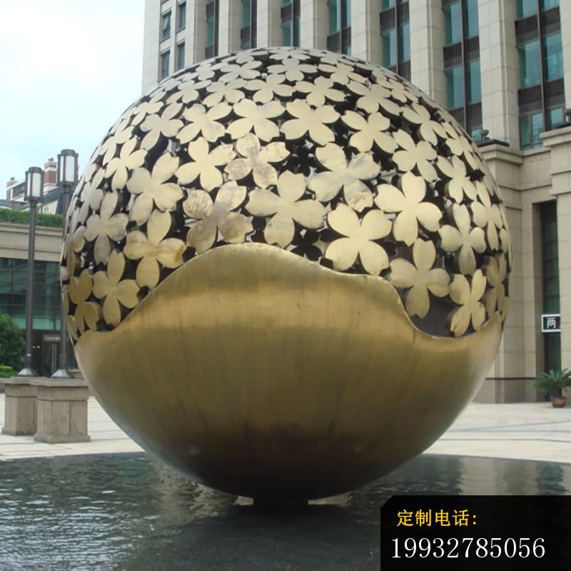 不锈钢球形雕塑，不锈钢广场球雕塑_800*800