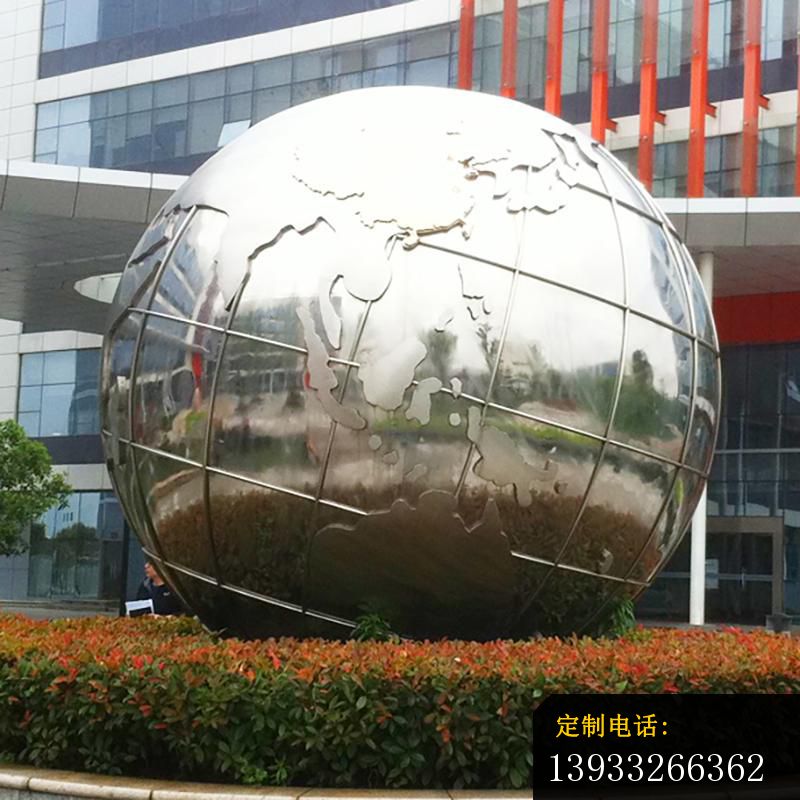 企业不锈钢镜面球景观雕塑_800*800