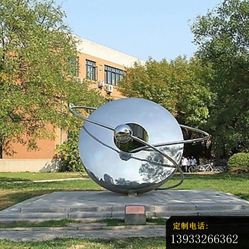 公园不锈钢镜面之球景观雕塑_800*800