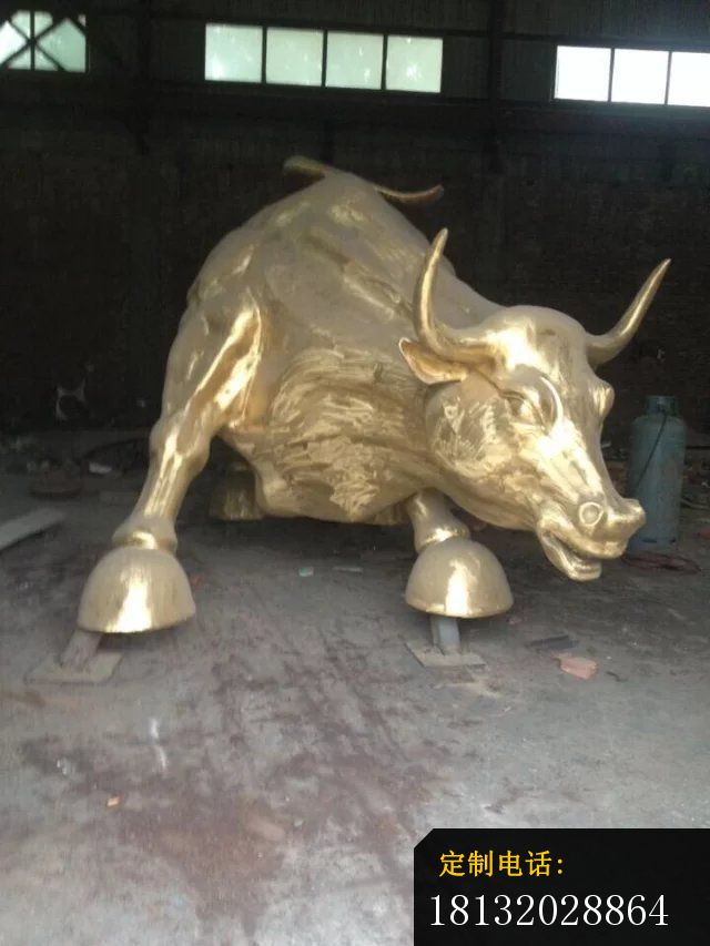 铜牛雕塑广场铜雕牛 (1)_640*853