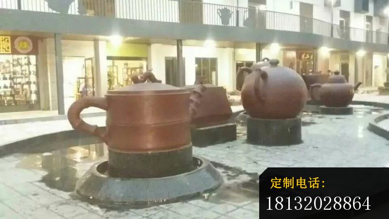 铜水壶雕塑广场景观铜雕 (2)_800*450