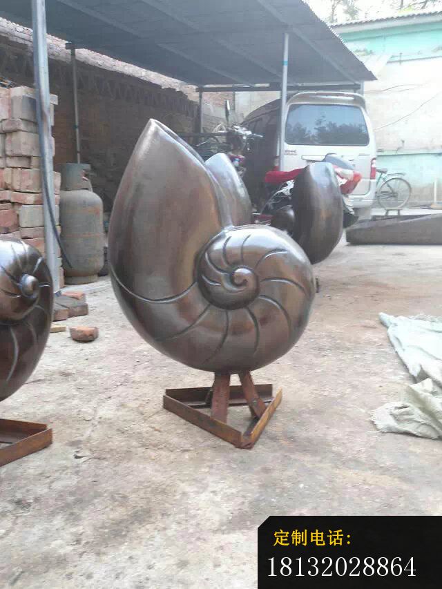 蜗牛铜雕公园景观动物雕塑 (3)_640*853