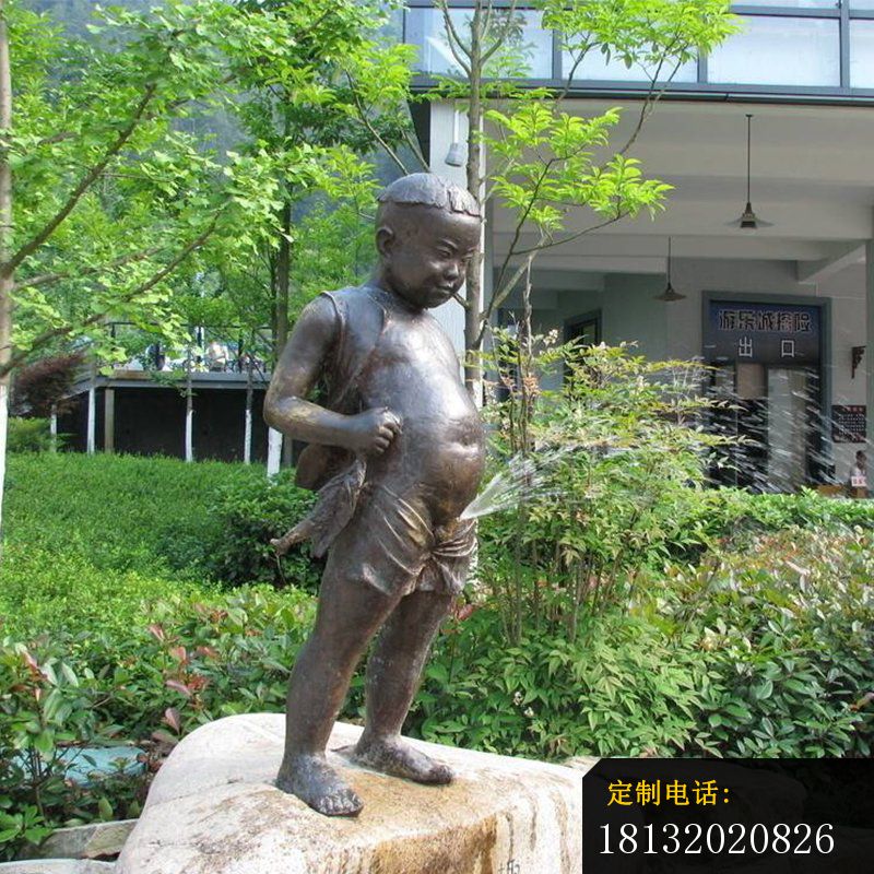 撒尿的小男孩铜雕人物铜雕_800*800