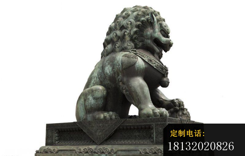 铜雕北京狮，门口狮子铜雕_800*510