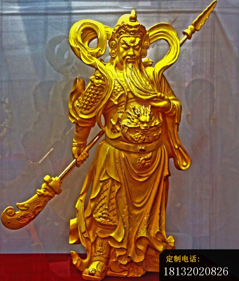 铜雕关公，武财神铜雕_800*940