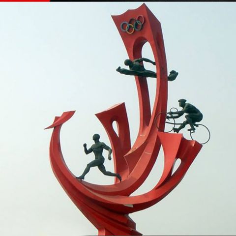 奥运五环雕塑