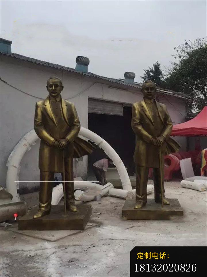 铜雕孙中山，近代名人铜雕_720*960