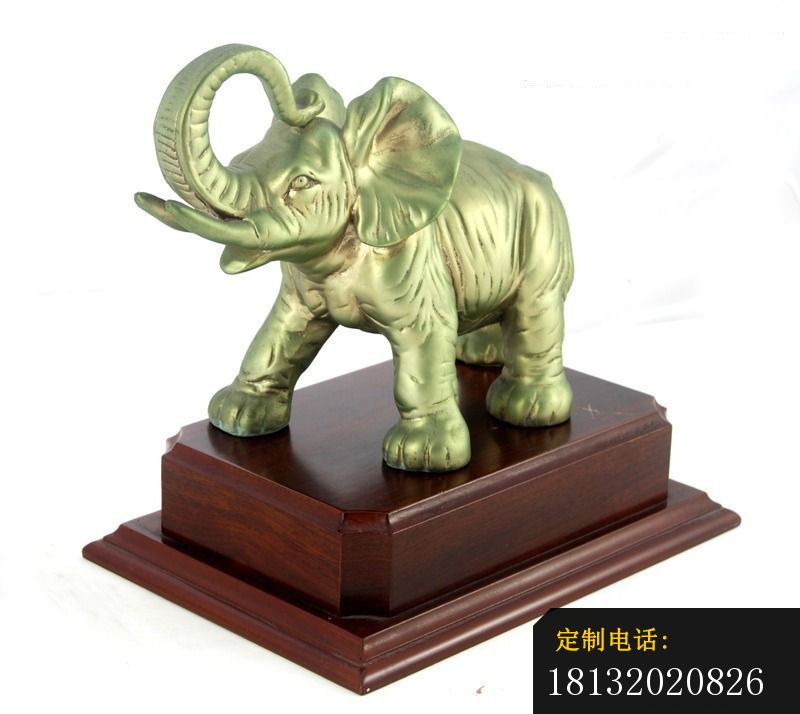 铜雕小象，室内景观铜雕 (2)_800*714