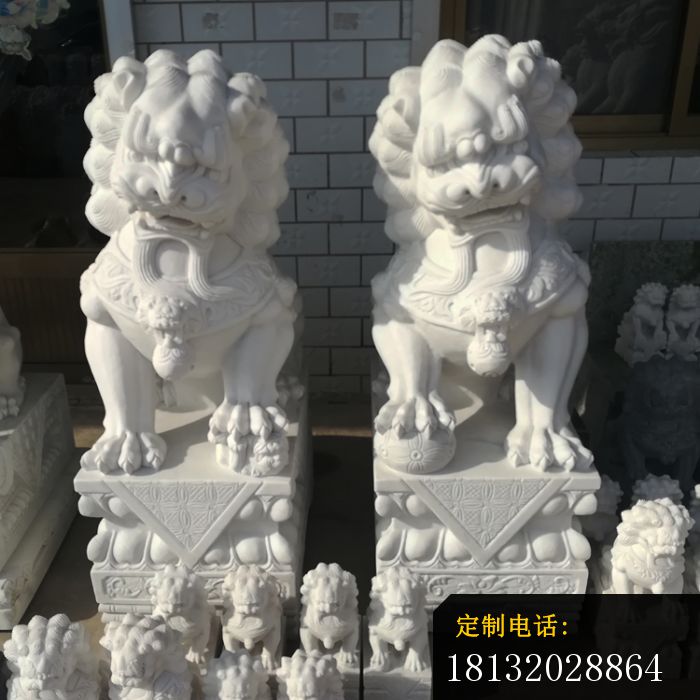 石雕北京狮，门口石狮子_700*700