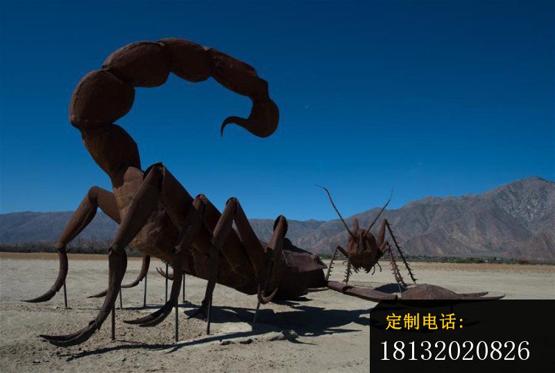 蝎子铜雕，公园动物铜雕_800*538