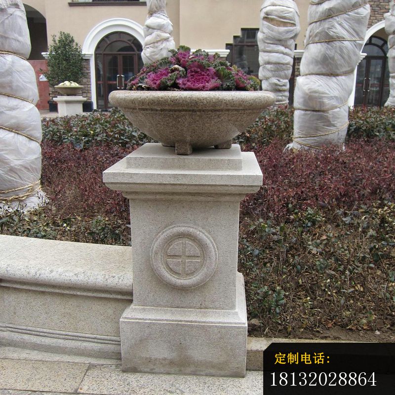 别墅景观雕塑大理石花盆 (2)_800*800