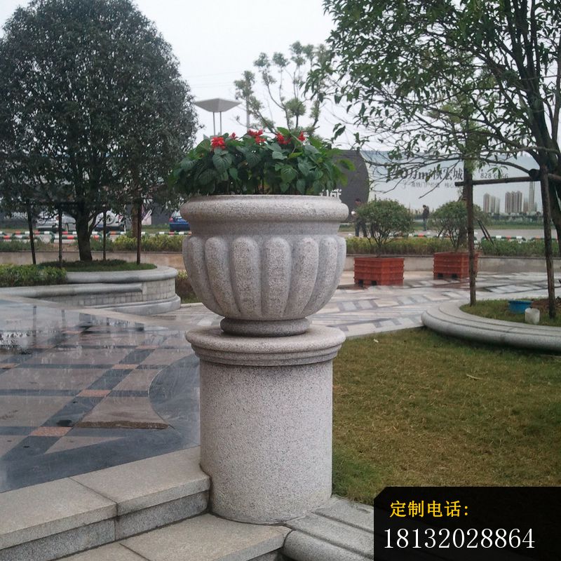别墅景观石雕大理石花盆 (4)_800*800