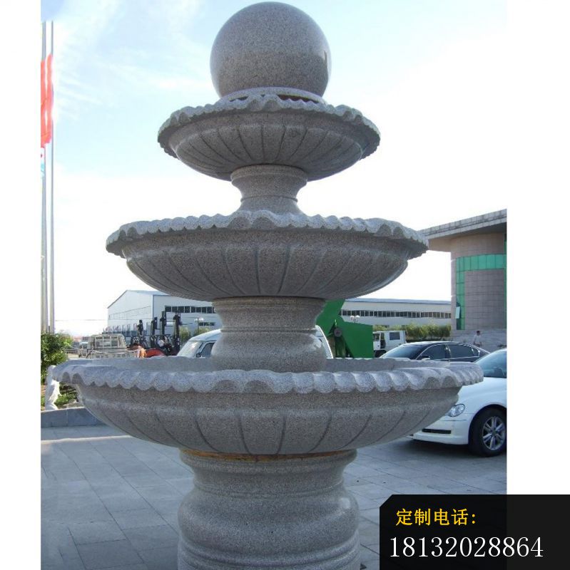 财源滚滚石雕风水球喷泉雕塑 (2)_799*800