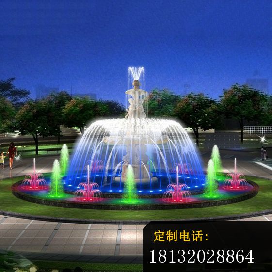 大型喷泉石雕广场景观雕塑 (1)_561*561