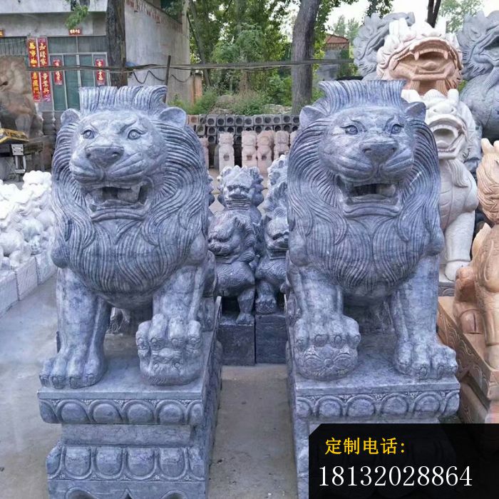 仿古西洋狮欧式石狮子_700*700