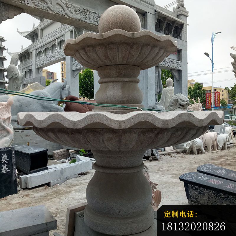 大理石喷泉多层喷泉石雕 (1)_800*800