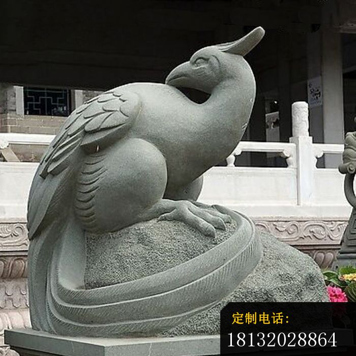 凤凰石雕公园景观雕塑_700*700