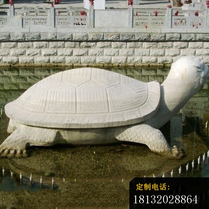 海龟喷泉石雕广场景观雕塑_700*700