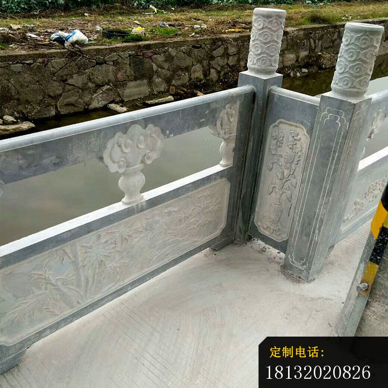 仿古石栏板护城河石栏板 (1)_800*800