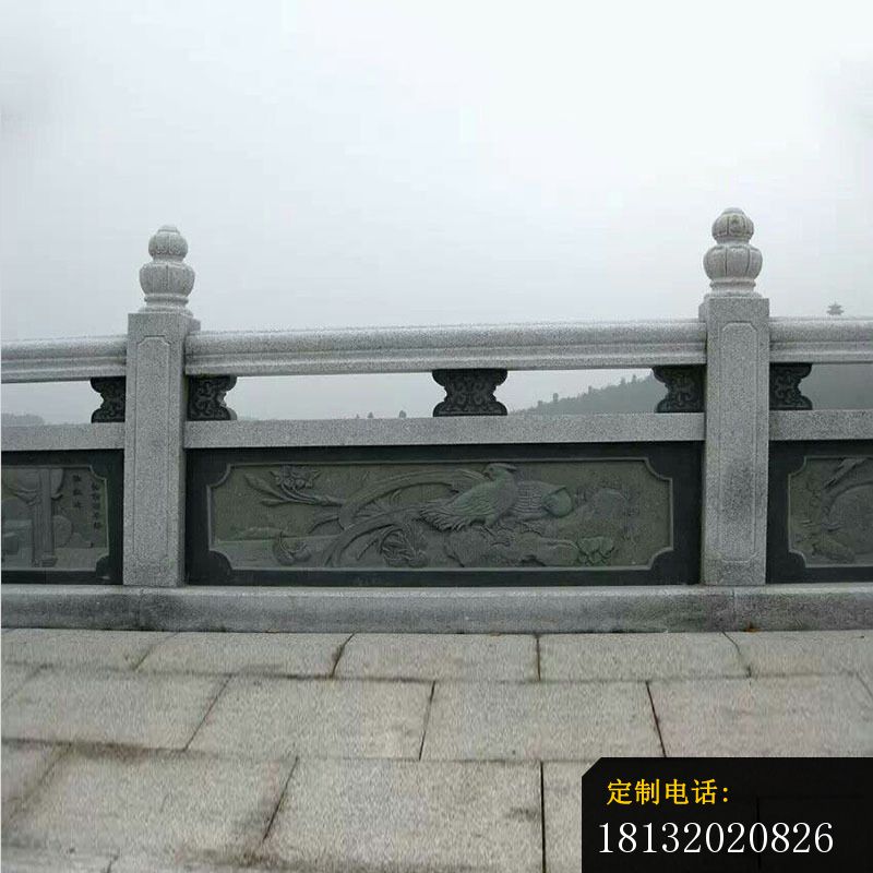 仿古石栏板护城河石栏板 (2)_800*800