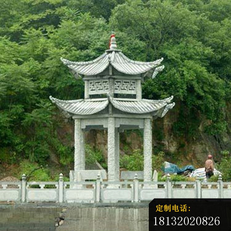 仿古石凉亭景区双层石凉亭_750*750