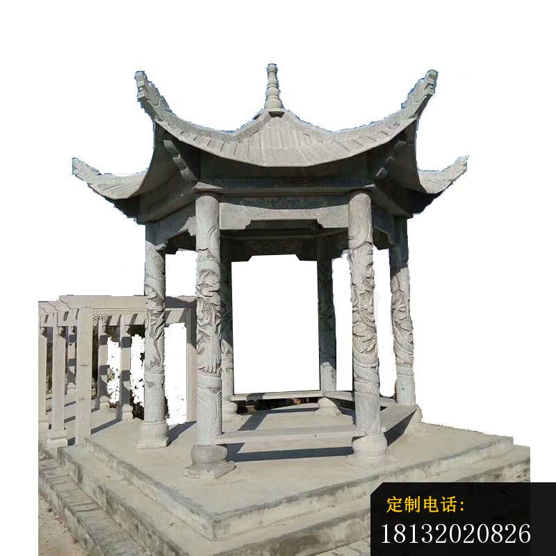 仿古石凉亭六角凉亭石雕 (3)_800*800