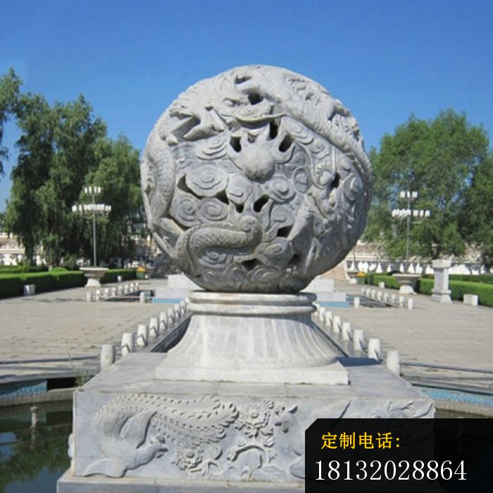 镂空龙浮雕喷泉公园景观石雕 (1)_700*700