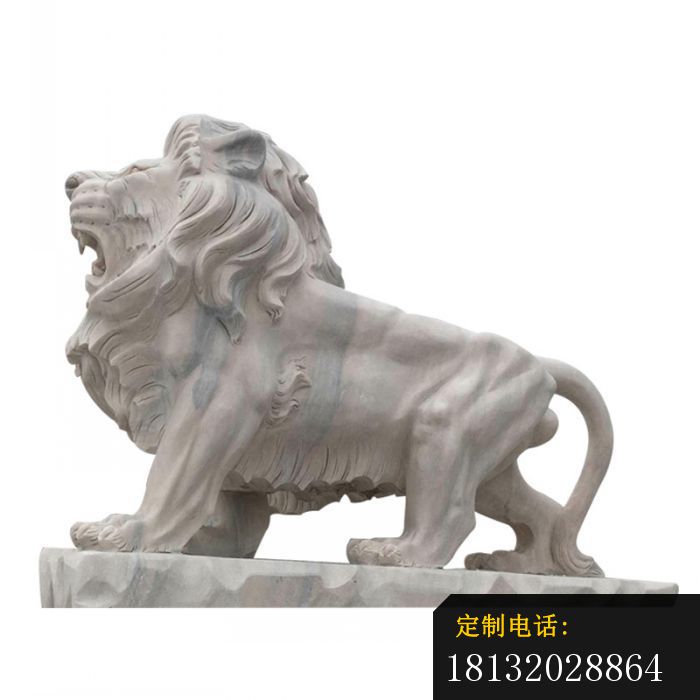 欧式石狮子公园动物雕塑 (2)_700*700