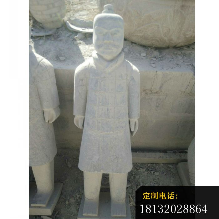 秦兵马俑石雕古代人物雕塑 (2)_700*700