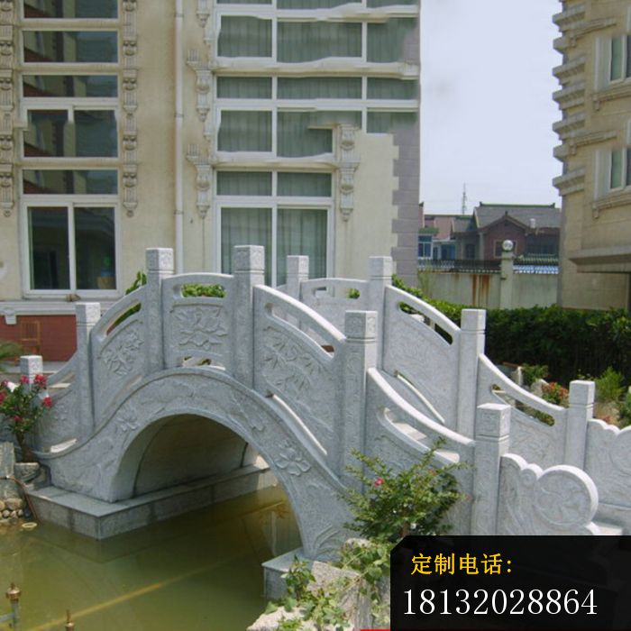 小区景观雕塑大理石拱桥 (2)_700*700