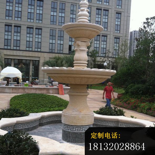 校园景观雕塑大理石喷泉_589*589