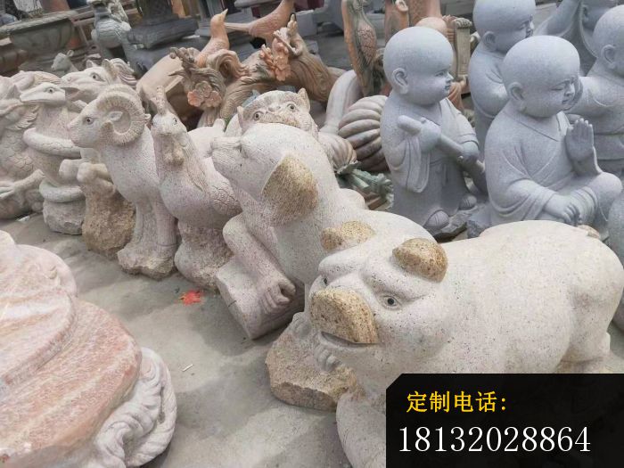 12生肖石雕公园动物雕塑 (3)_700*525