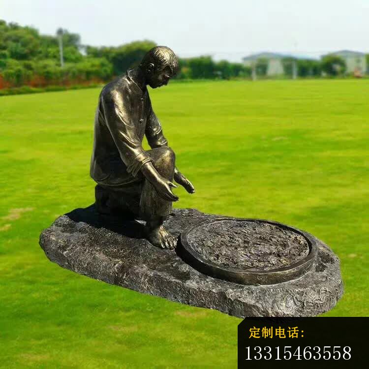 铜雕公园茶文化人物雕塑 (2)_750*750